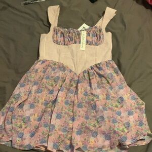 Floral for love and lemons dress NWT